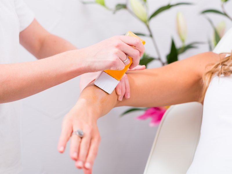Full Arms + Full Legs + Underarm Waxing - $65